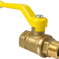 Кран шаровой для ГАЗА VALFEX 3/4" ВР/НР ручка-рычаг, латунный 11Б27фтМ (60/15)